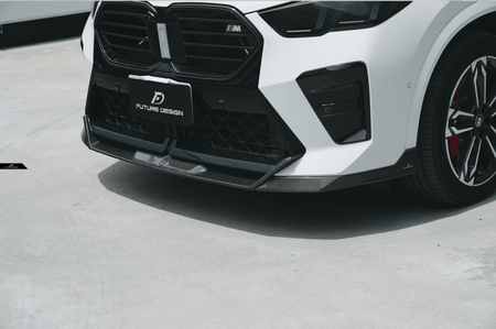 FUTURE DESIGN - BMW IX2 / X2 U10 DRY CARBON FRONT LIP V2 - Aero Carbon UK