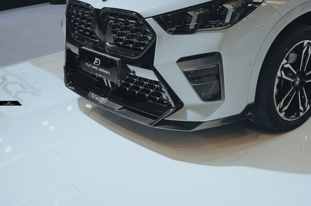 FUTURE DESIGN - BMW IX2 / X2 U10 DRY CARBON FRONT LIP V2 - Aero Carbon UK