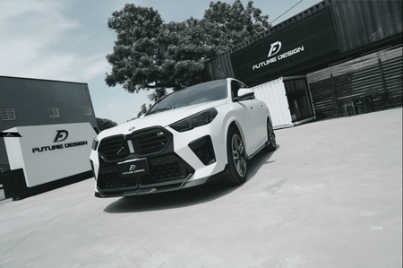 FUTURE DESIGN - BMW IX2 / X2 U10 DRY CARBON FRONT LIP V2 - Aero Carbon UK