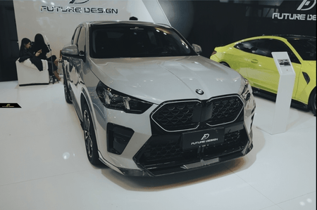 FUTURE DESIGN - BMW IX2 / X2 U10 DRY CARBON FRONT LIP V2 - Aero Carbon UK
