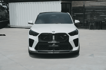 FUTURE DESIGN - BMW IX2 / X2 U10 DRY CARBON FRONT LIP V2 - Aero Carbon UK