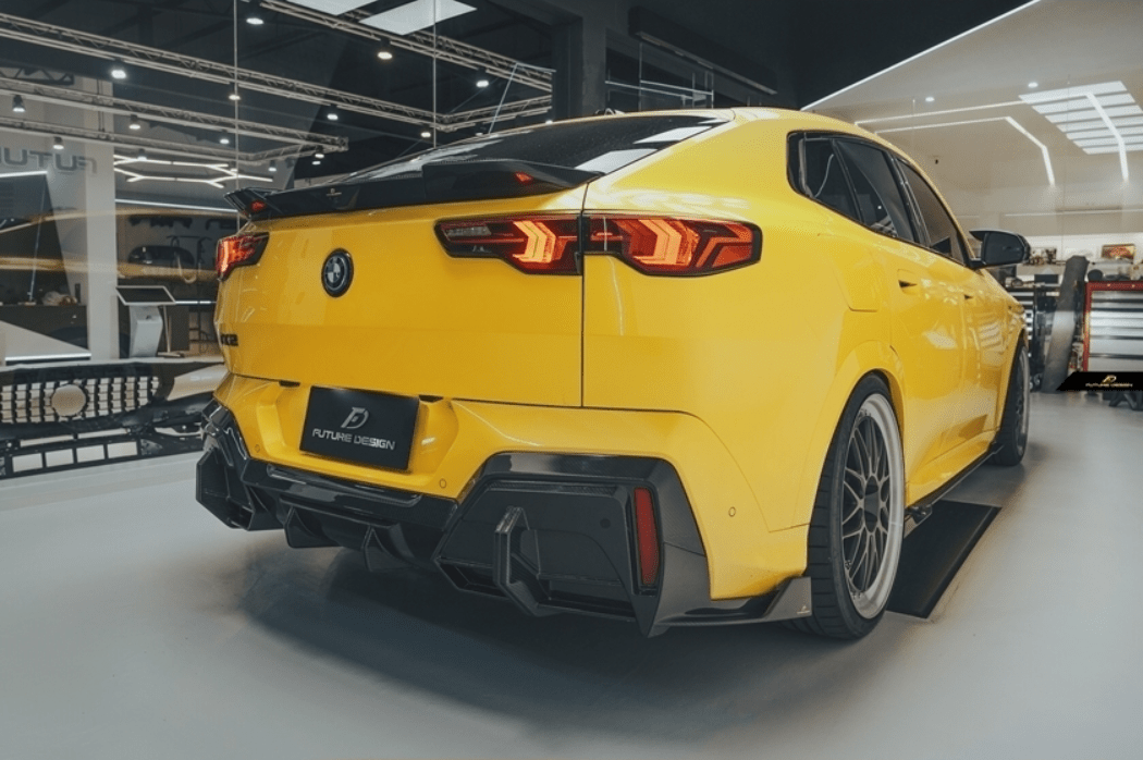 FUTURE DESIGN - BMW IX2 / X2 U10 DRY CARBON REAR DIFFUSER - Aero Carbon UK