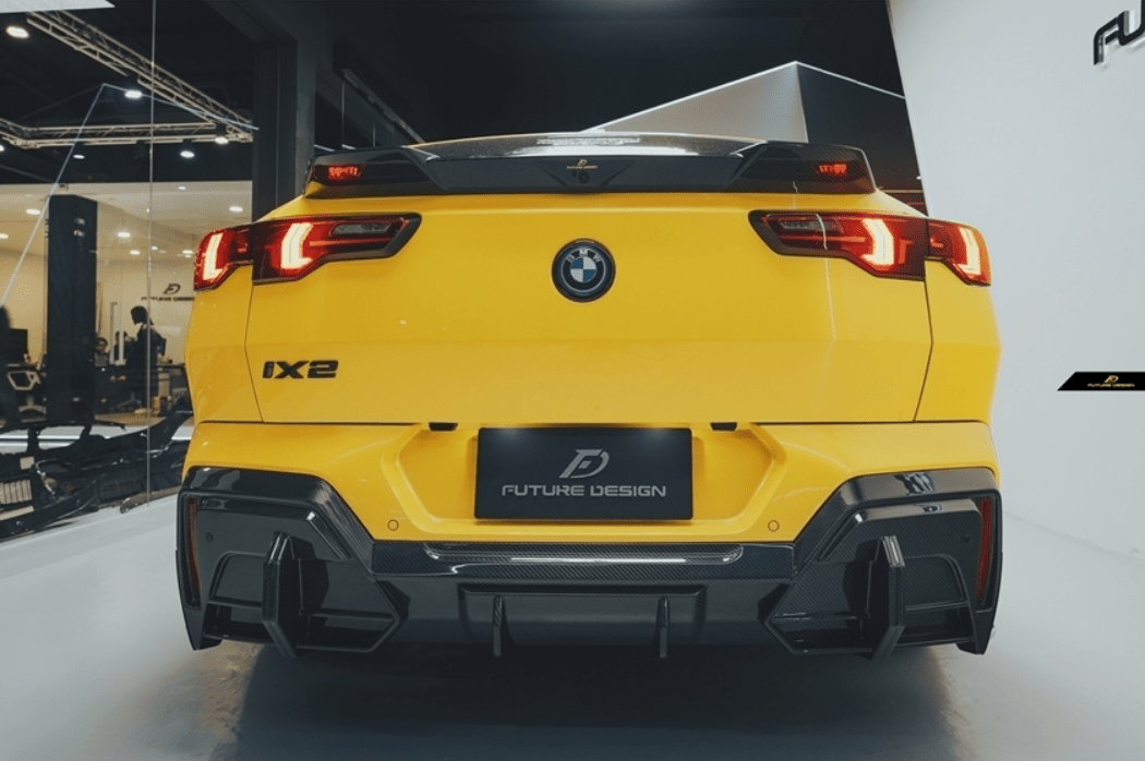 FUTURE DESIGN - BMW IX2 / X2 U10 DRY CARBON REAR DIFFUSER - Aero Carbon UK