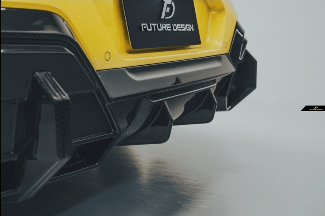 FUTURE DESIGN - BMW IX2 / X2 U10 DRY CARBON REAR DIFFUSER - Aero Carbon UK