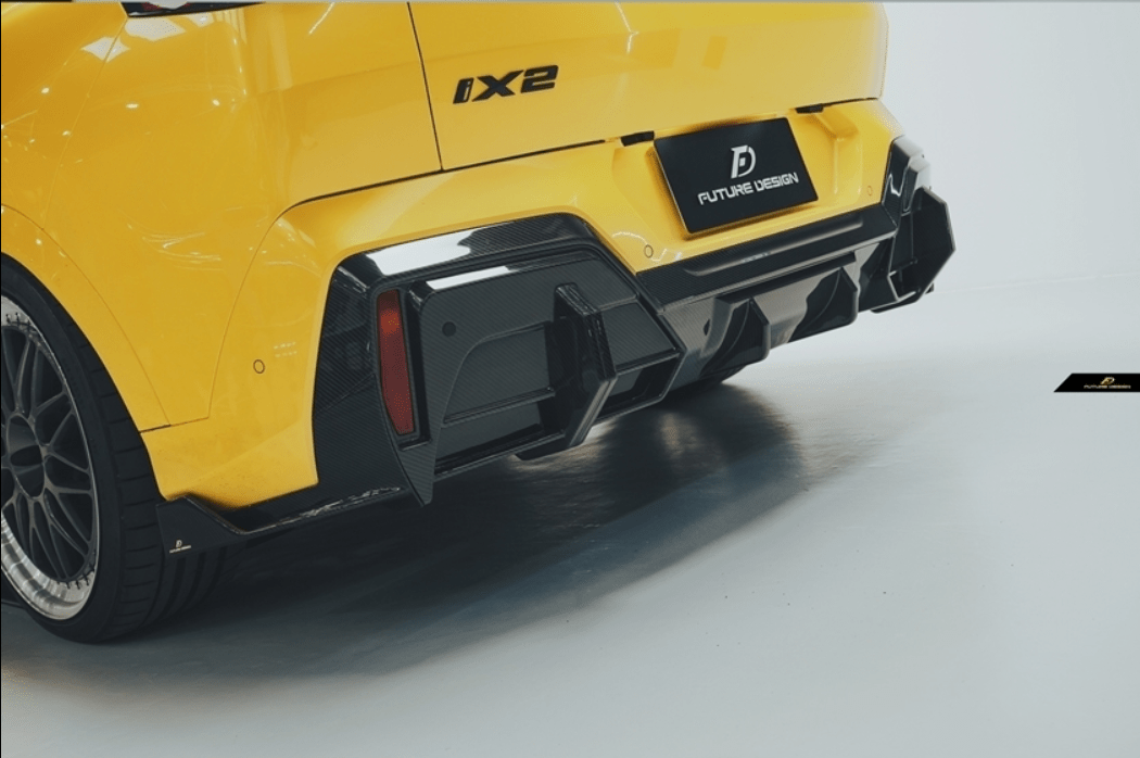 FUTURE DESIGN - BMW IX2 / X2 U10 DRY CARBON REAR DIFFUSER - Aero Carbon UK