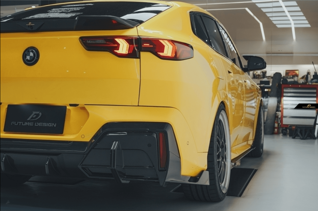 FUTURE DESIGN - BMW IX2 / X2 U10 DRY CARBON REAR DIFFUSER - Aero Carbon UK