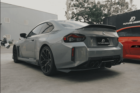 FUTURE DESIGN - BMW M2 G87 DRY CARBON REAR SPOILER V1 - Aero Carbon UK