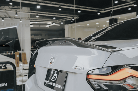 FUTURE DESIGN - BMW M2 G87 DRY CARBON REAR SPOILER V1 - Aero Carbon UK