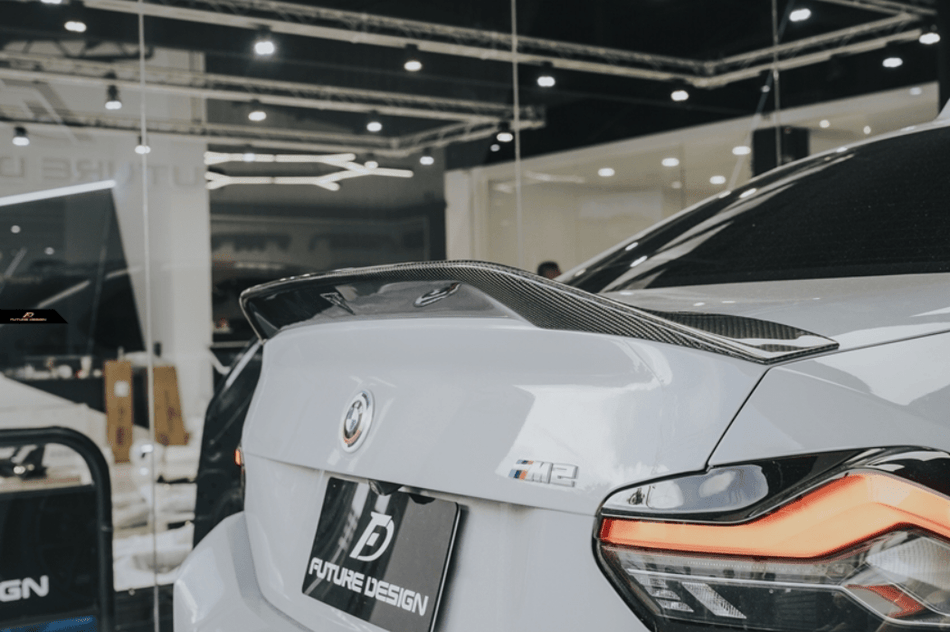FUTURE DESIGN - BMW M2 G87 DRY CARBON REAR SPOILER V1 - Aero Carbon UK