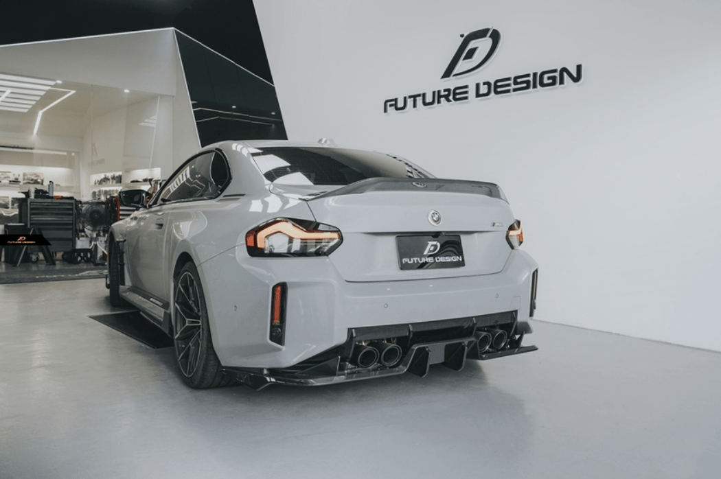 FUTURE DESIGN - BMW M2 G87 DRY CARBON REAR SPOILER V1 - Aero Carbon UK