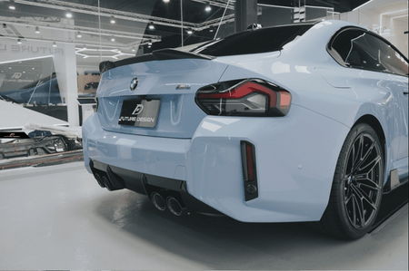 FUTURE DESIGN - BMW M2 G87 DRY CARBON REAR SPOILER V2 - Aero Carbon UK