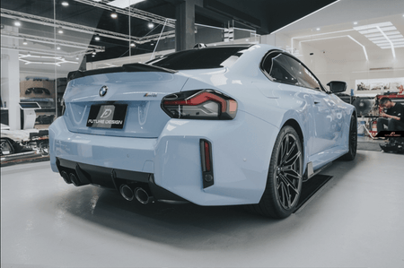 FUTURE DESIGN - BMW M2 G87 DRY CARBON REAR SPOILER V2 - Aero Carbon UK