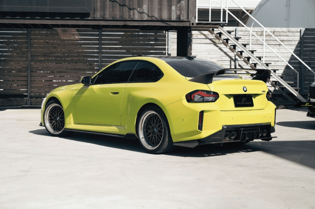 FUTURE DESIGN - BMW M2 G87 DRY CARBON SIDE SKIRTS - Aero Carbon UK
