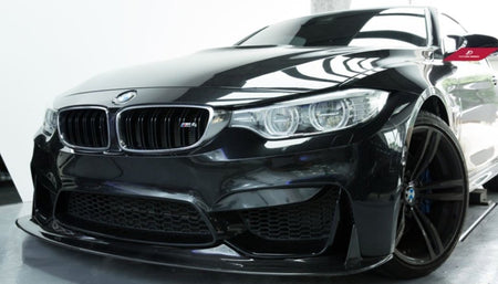 FUTURE DESIGN - BMW M3 F80 / M4 F82 F83 CARBON FIBRE FRONT LIP E STYLE - Aero Carbon UK