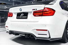 FUTURE DESIGN - BMW M3 F80 / M4 F82 F83 CARBON FIBRE REAR DIFFUSER EXO STYLE - Aero Carbon UK