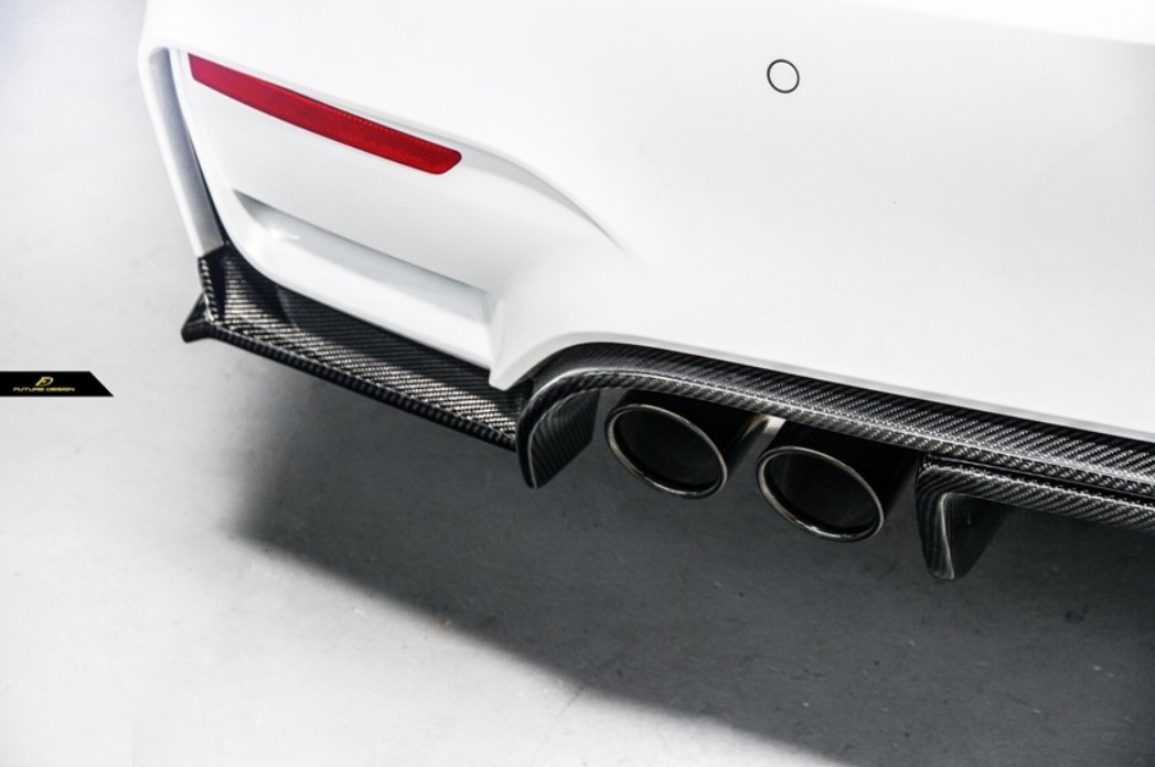 FUTURE DESIGN - BMW M3 F80 / M4 F82 F83 CARBON FIBRE REAR DIFFUSER EXO STYLE - Aero Carbon UK