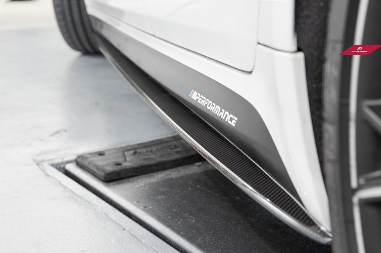 FUTURE DESIGN - BMW M5 F90 & 5 SERIES G30 CARBON FIBRE SIDE SKIRTS - Aero Carbon UK