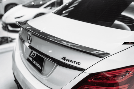 Future Design Carbon Fiber FD GT Rear Spoiler for Benz W205 2015-2020 C300 C43 C63 AMG Sedan 4 Door - Aero Carbon UK
