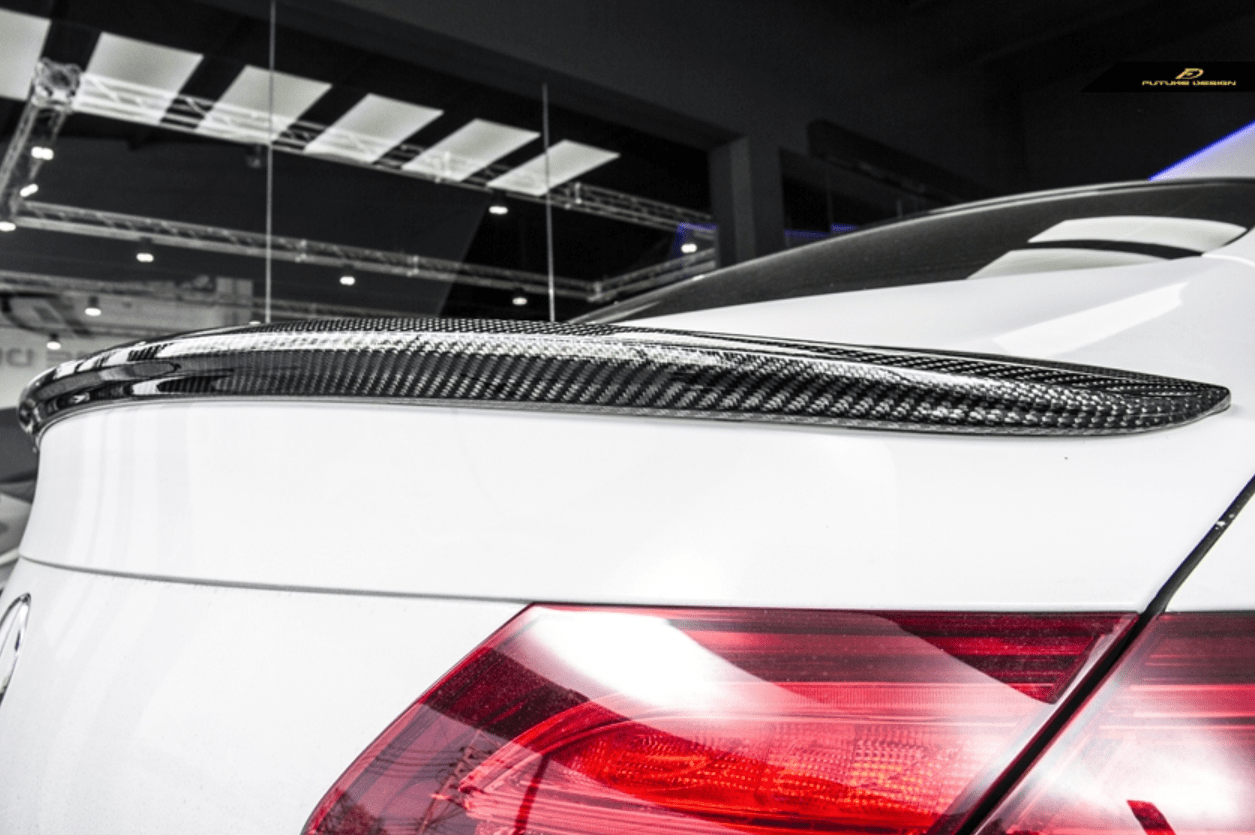 Future Design Carbon Fiber Rear Spoiler ED1 Style for Mercedes Benz 2015-ON W205 C300 C43 C63 AMG Coupe 2 Door - Aero Carbon UK