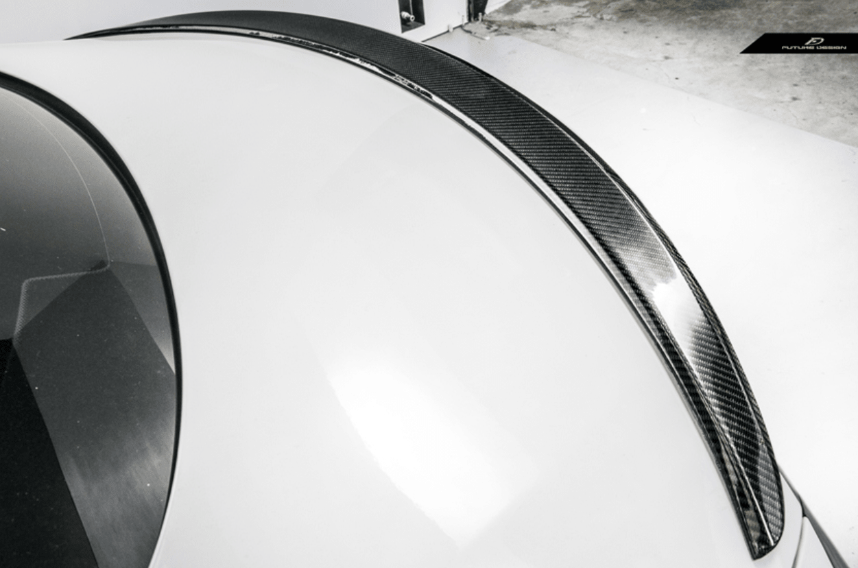 Future Design Carbon Fiber Rear Spoiler ED1 Style for Mercedes Benz 2015-ON W205 C300 C43 C63 AMG Coupe 2 Door - Aero Carbon UK
