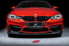 Future Design Carbon Upper Front Vent Cover Carbon Fiber for BMW F80 F82 F83 M3 M4 - Aero Carbon UK