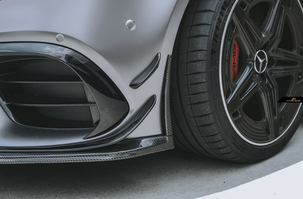 FUTURE DESIGN - MERCEDES BENZ A CLASS A45 W177 CARBON FIBER FRONT LIP - Aero Carbon UK