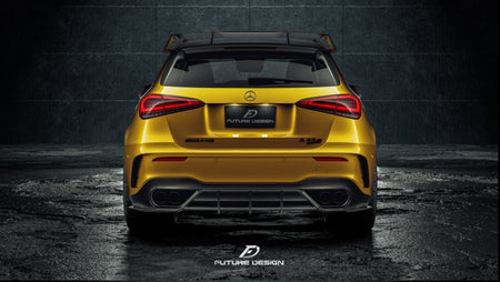 FUTURE DESIGN - MERCEDES BENZ A CLASS W177 A35 / A45 REAR DIFFUSER - Aero Carbon UK