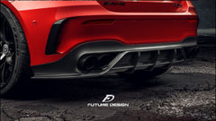 FUTURE DESIGN - MERCEDES BENZ A CLASS W177 A35 / A45 REAR DIFFUSER - Aero Carbon UK