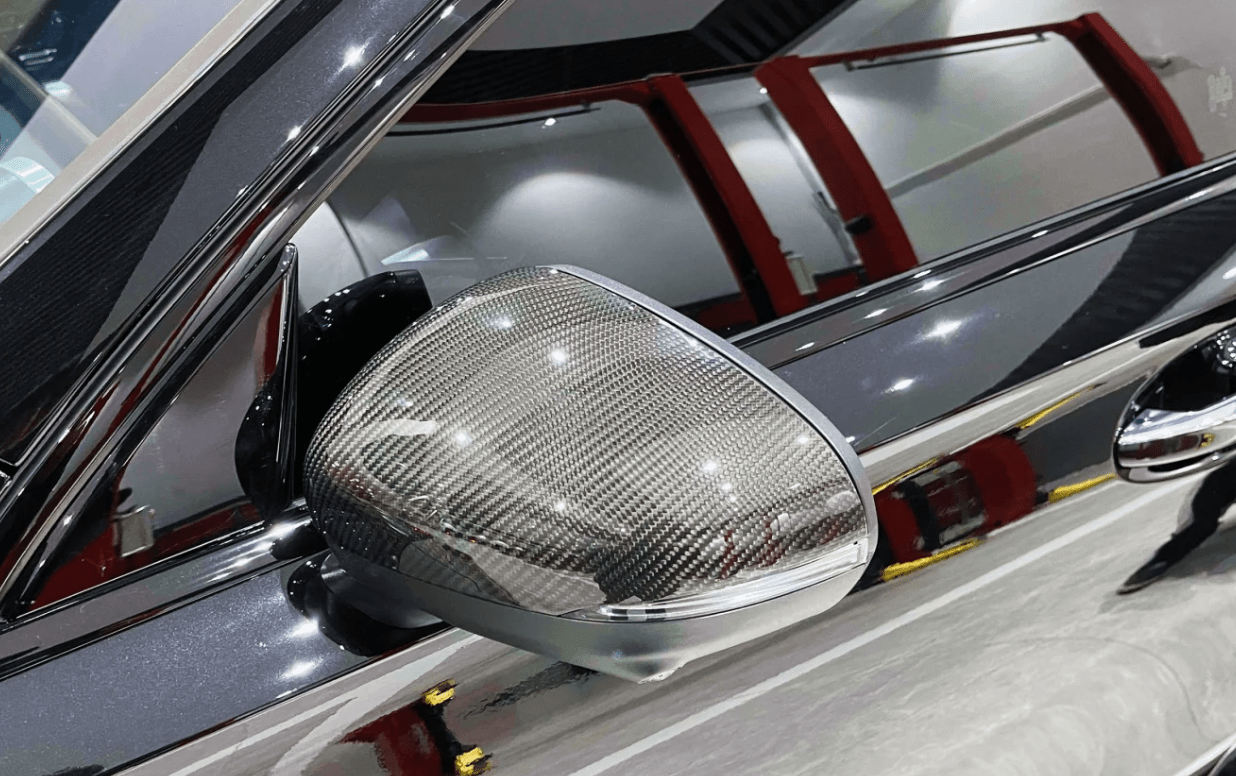 FUTURE DESIGN - MERCEDES BENZ A - CLASS W177 CARBON FIBRE WING MIRROR CAPS - Aero Carbon UK