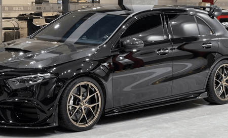 FUTURE DESIGN - MERCEDES BENZ A - CLASS W177 CARBON FIBRE WING MIRROR CAPS - Aero Carbon UK