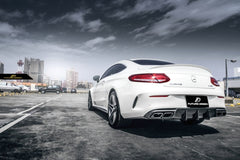 FUTURE DESIGN - MERCEDES BENZ C COUPE / C63 W205 CARBON FIBRE REAR DIFFUSER - Aero Carbon UK