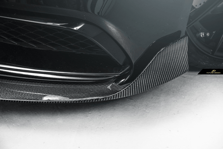 FUTURE DESIGN - MERCEDES BENZ C63 C63S W205 CARBON FIBRE FRONT LIP - Aero Carbon UK