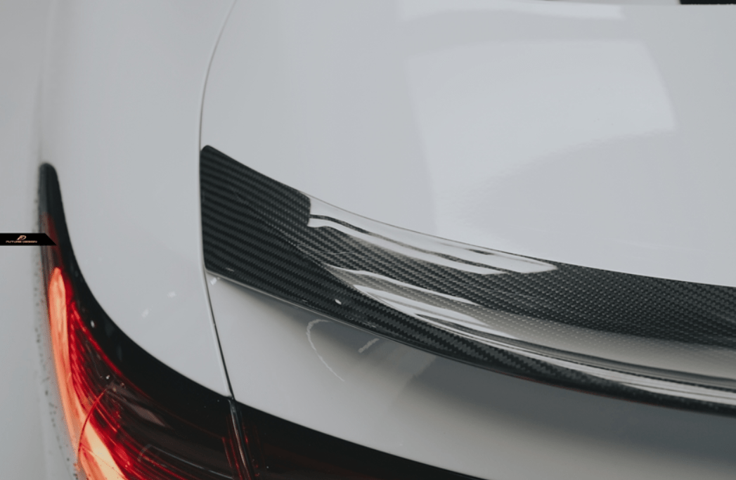 FUTURE DESIGN - MERCEDES BENZ CLE COUPE W236 2024+ DRY CARBON FIBER REAR SPOILER - Aero Carbon UK