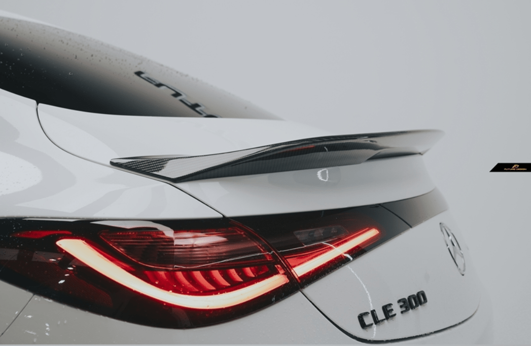 FUTURE DESIGN - MERCEDES BENZ CLE COUPE W236 2024+ DRY CARBON FIBER REAR SPOILER - Aero Carbon UK