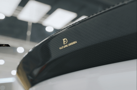 FUTURE DESIGN - MERCEDES BENZ CLE COUPE W236 2024+ DRY CARBON FIBER REAR SPOILER - Aero Carbon UK