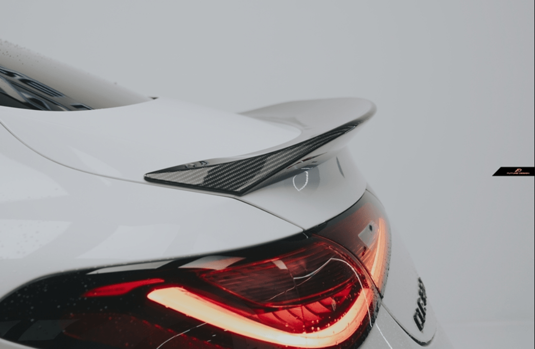 FUTURE DESIGN - MERCEDES BENZ CLE COUPE W236 2024+ DRY CARBON FIBER REAR SPOILER - Aero Carbon UK