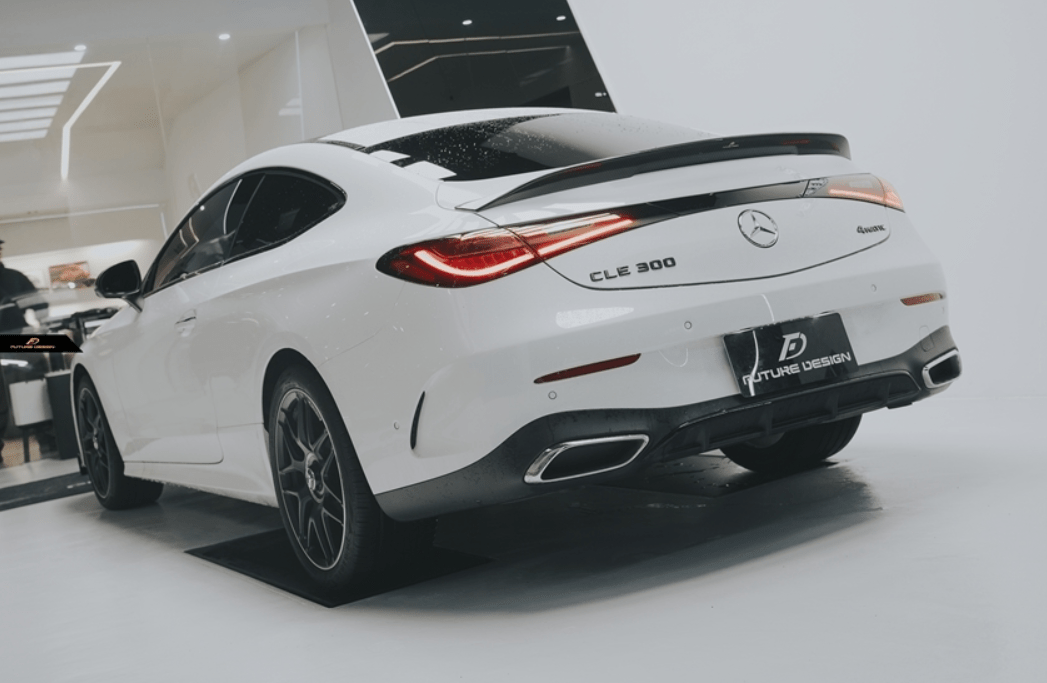 FUTURE DESIGN - MERCEDES BENZ CLE COUPE W236 2024+ DRY CARBON FIBER REAR SPOILER - Aero Carbon UK