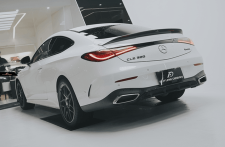 FUTURE DESIGN - MERCEDES BENZ CLE COUPE W236 2024+ DRY CARBON FIBER REAR SPOILER - Aero Carbon UK