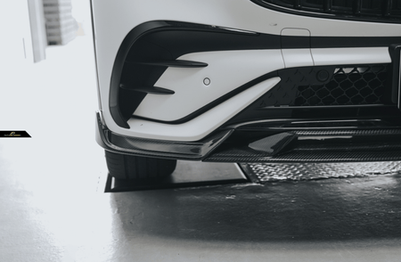 FUTURE DESIGN - MERCEDES BENZ GLC COUPE 2024+ CARBON FIBER FRONT LIP - Aero Carbon UK