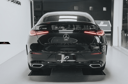 FUTURE DESIGN - MERCEDES BENZ GLC COUPE 2024+ CARBON FIBER REAR SPOILER - Aero Carbon UK