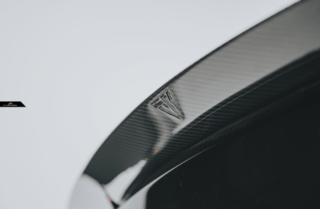 FUTURE DESIGN - MERCEDES BENZ GLC COUPE 2024+ CARBON FIBER REAR SPOILER - Aero Carbon UK