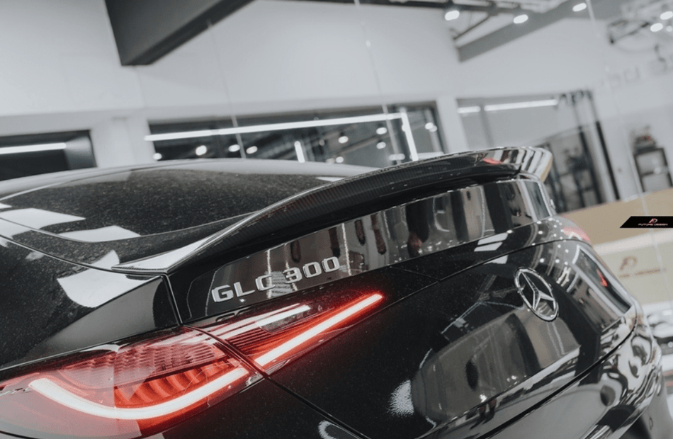 FUTURE DESIGN - MERCEDES BENZ GLC COUPE 2024+ CARBON FIBER REAR SPOILER - Aero Carbon UK