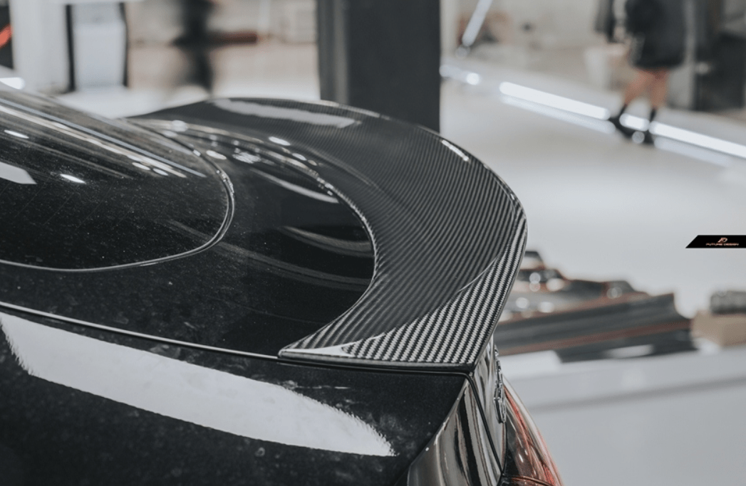 FUTURE DESIGN - MERCEDES BENZ GLC COUPE 2024+ CARBON FIBER REAR SPOILER - Aero Carbon UK