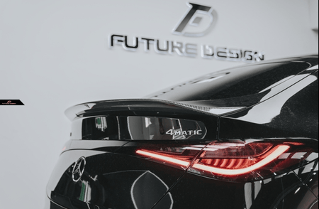 FUTURE DESIGN - MERCEDES BENZ GLC COUPE 2024+ CARBON FIBER REAR SPOILER - Aero Carbon UK