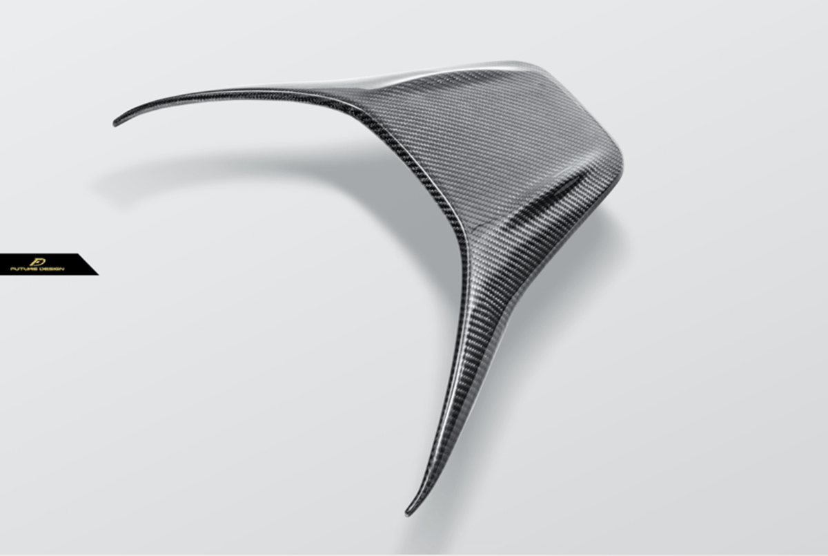 FUTURE DESIGN - MERCEDES BENZ W205 C63 / C63S / C43 / C117 CLA45 CARBON FIBRE BUCKET SEAT BACK COVER - Aero Carbon UK