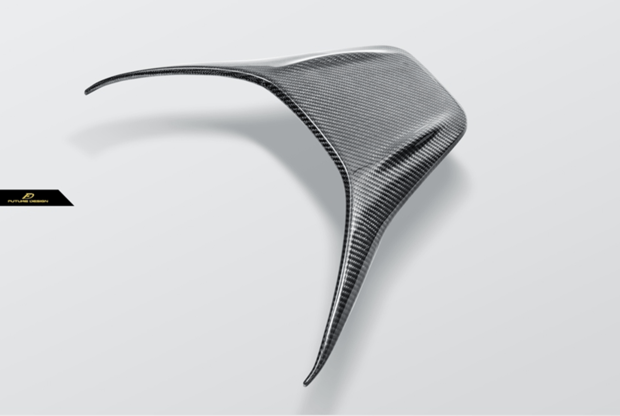 FUTURE DESIGN - MERCEDES BENZ W205 C63 / C63S / C43 / C117 CLA45 CARBON FIBRE BUCKET SEAT BACK COVER - Aero Carbon UK