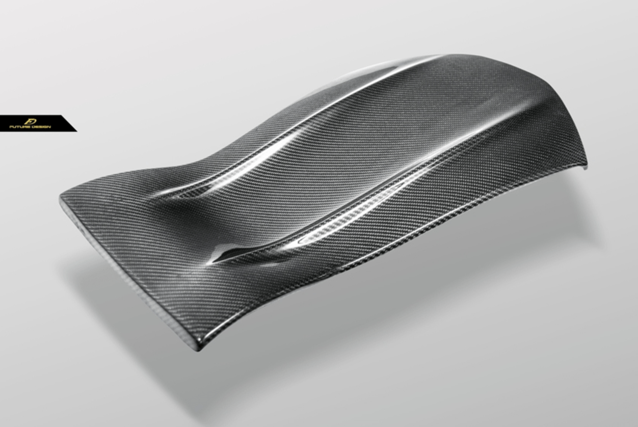 FUTURE DESIGN - MERCEDES BENZ W205 C63 / C63S / C43 / C117 CLA45 CARBON FIBRE BUCKET SEAT BACK COVER - Aero Carbon UK