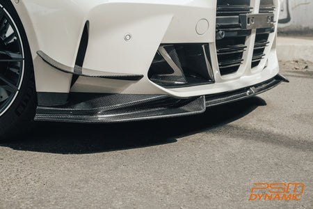FUTURE DESIGN / PSM - BMW M3 G80 M4 G82 DRY CARBON FIBRE FRONT LIP - Aero Carbon UK
