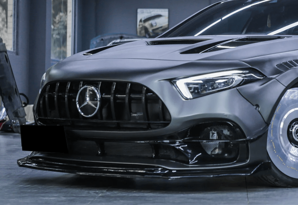 GEEX - MERCEDES BENZ A CLASS W177 A35 A45 A45S BLACK SERIES FRONT BUMPER - Aero Carbon UK