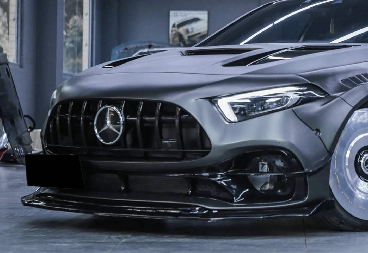 GEEX - MERCEDES BENZ A CLASS W177 A35 A45 A45S BLACK SERIES FRONT BUMPER - Aero Carbon UK